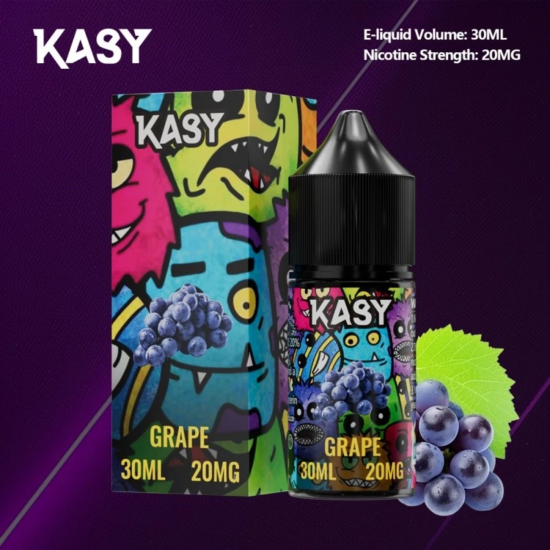 kasy E- liquid 30ml 30mg  10 fruit flavours